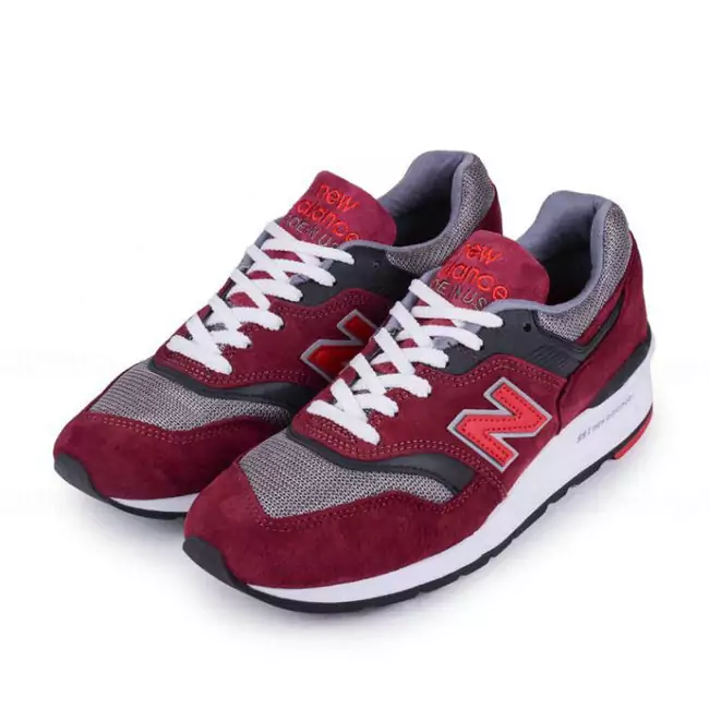 new balance running chaussures hommes hot rouge